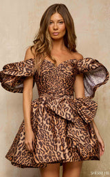Sherri Hill 57491 Cheetah Print