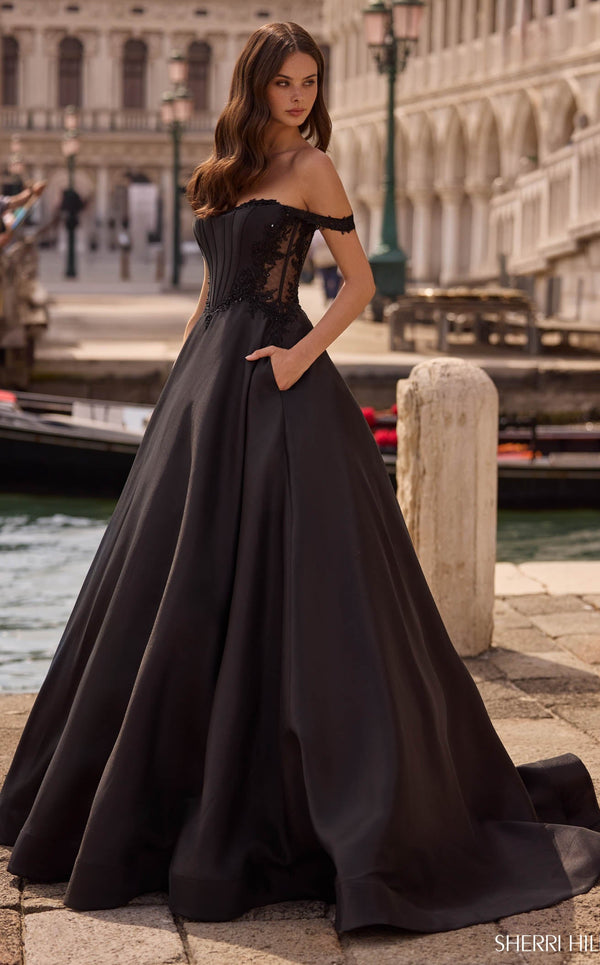 Sherri Hill 57517 Black
