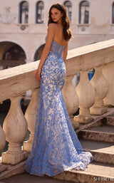 Sherri Hill 57526 Ivory/Blue