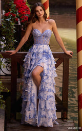 Sherri Hill 57532 Ivory-Blue-Print