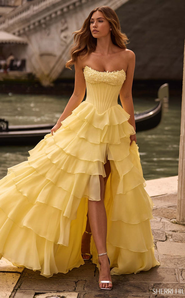 Sherri Hill 57541 Yellow