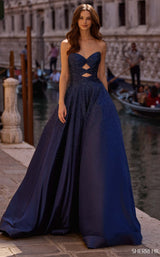 Sherri Hill 57552 Navy