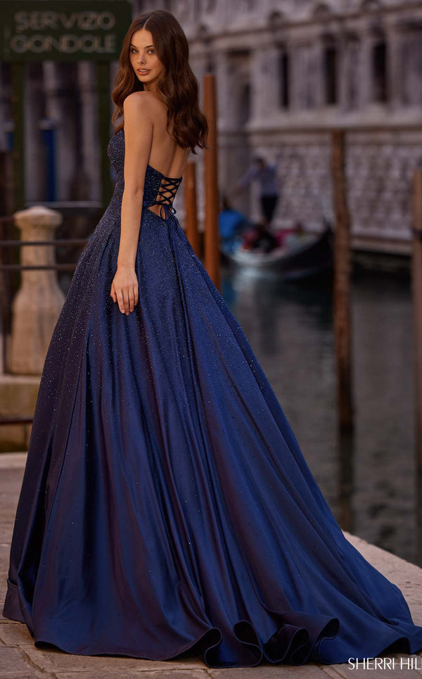 Sherri Hill 57552 Navy