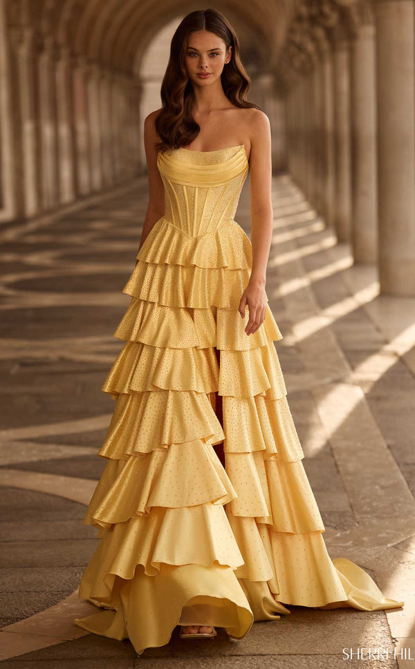 Sherri Hill 57567 Yellow