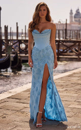 Sherri Hill 57571 Light Blue