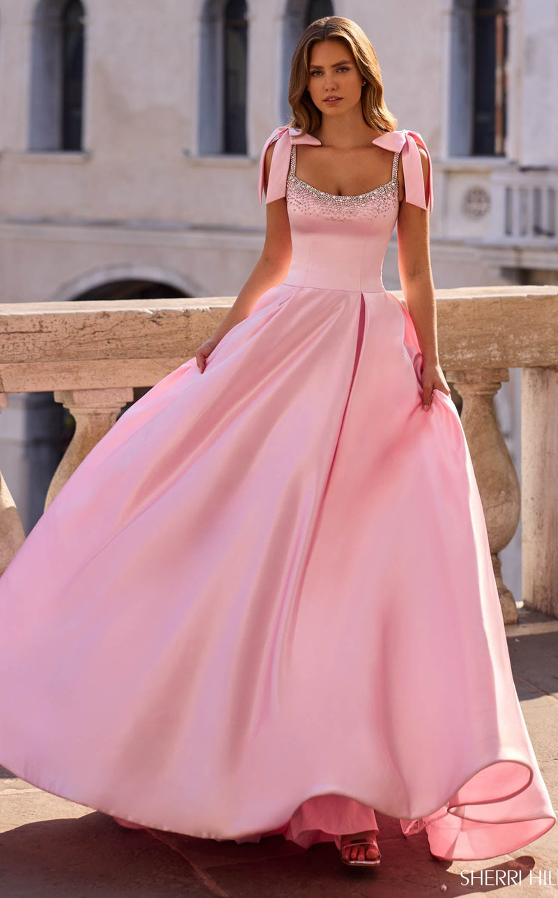 Sherri Hill 57574 Prom Dress - Bright Fuchsia | NewYorkDress Sherri Hill 57574 Prom Dress - Bright Fuchsia | NewYorkDress