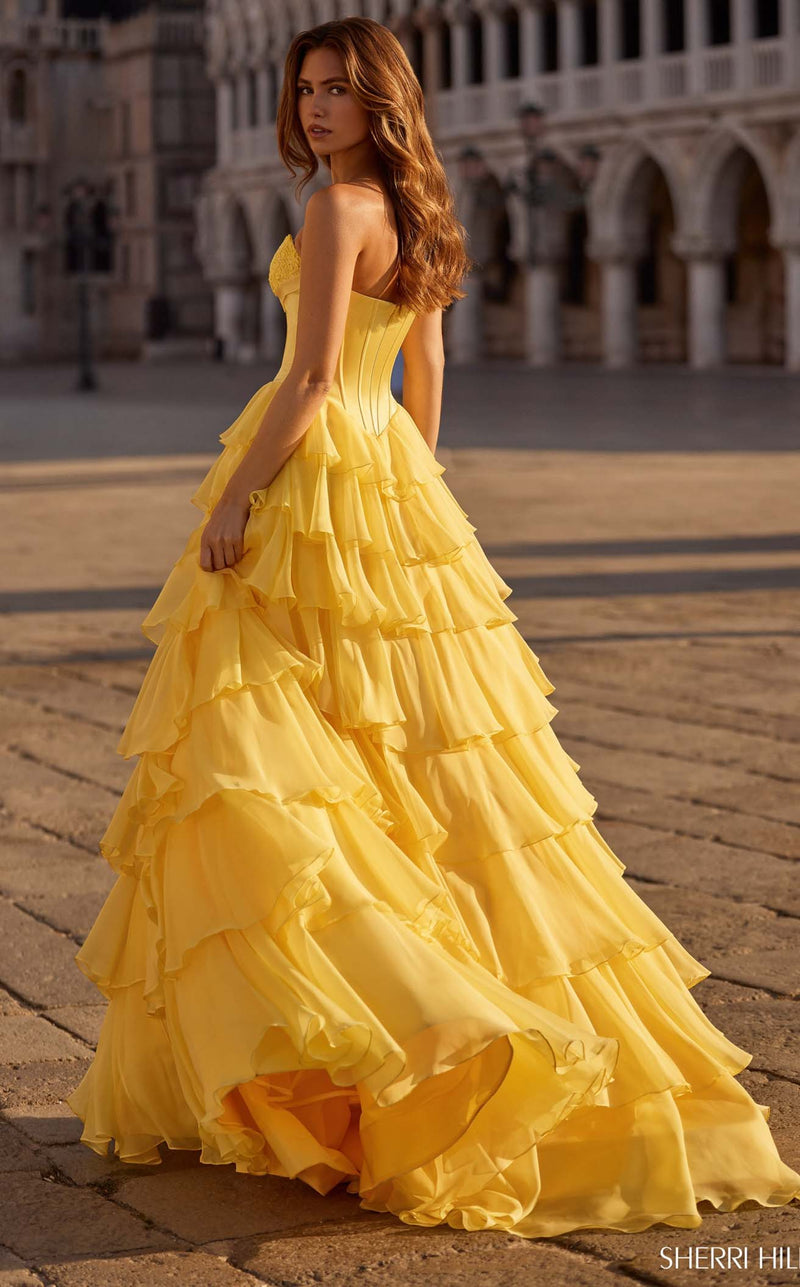 Sherri Hill 57586 Yellow