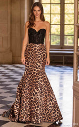 Sherri Hill 57622 Animal Print