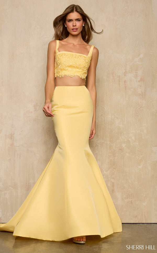 Sherri Hill 57623 Yellow