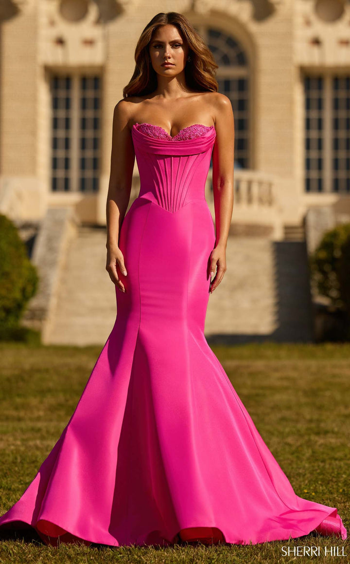 Sherri Hill 57626 Bright-Pink