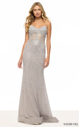 Sherri Hill 57651 Silver