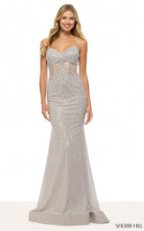 Sherri Hill 57651 Silver