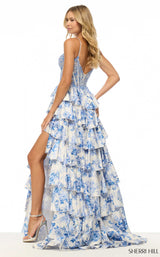 Sherri Hill 57662 Ivory/Blue