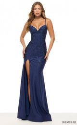 Sherri Hill 57663 Navy