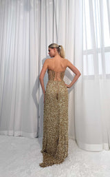 Sherri Hill 57669 Nude/Gold