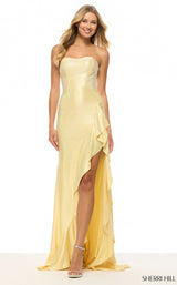 Sherri Hill 57675 Yellow