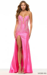 Sherri Hill 57684 Bright Fuchsia