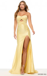 Sherri Hill 57690 Yellow