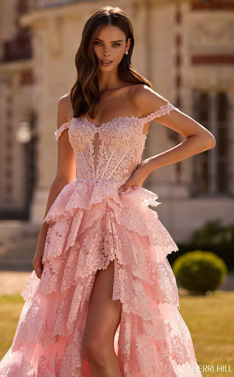 Sherri Hill 57699 Blush