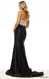 Sherri Hill 57709 Black/Silver