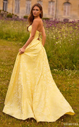 Sherri Hill 57710 Light Yellow
