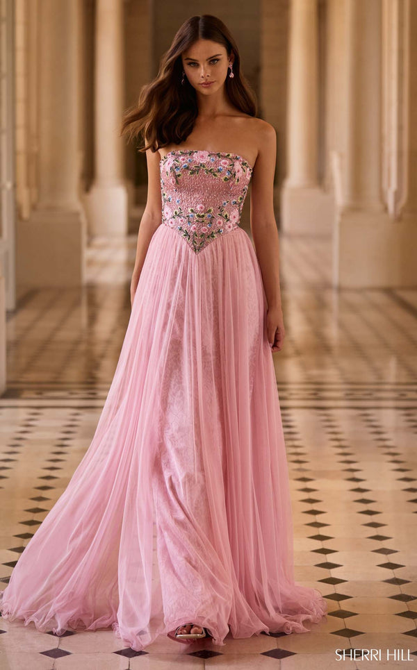 Sherri Hill 57716 Blush Multi