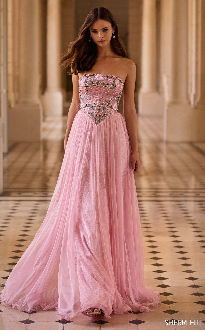 Sherri Hill 57716 Blush Multi