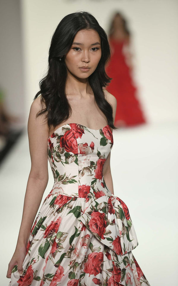 Sherri Hill 57724 Ivory Print