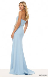 Sherri Hill 57729 Light Blue/Silver