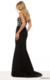 Sherri Hill 57732 Black/Silver