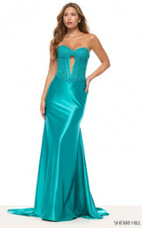 Sherri Hill 57749 Teal