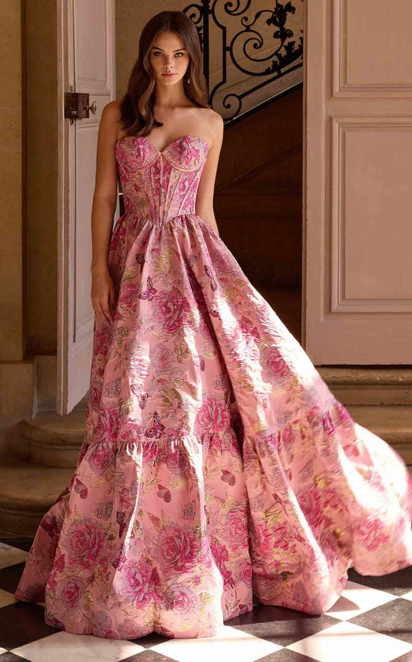 Sherri Hill 57754 Pink/Red