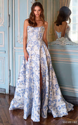 Sherri Hill 57755 Light Blue