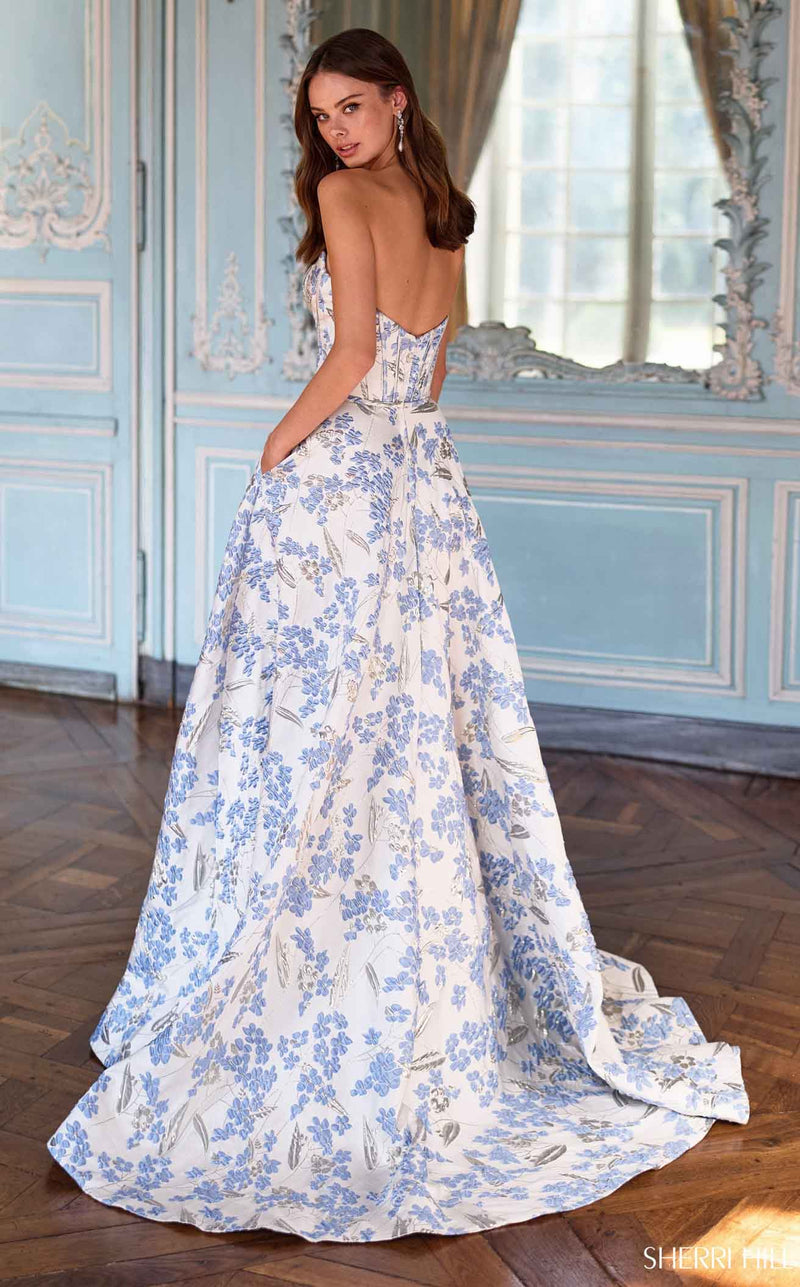 Sherri Hill 57755 Light Blue