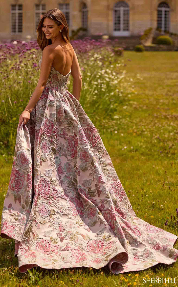 Sherri Hill 57757 Nude Multi