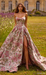 Sherri Hill 57757 Nude Multi