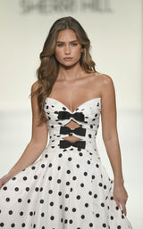 Sherri Hill 57764 Ivory/Black