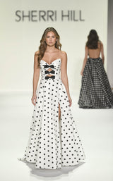 Sherri Hill 57764 Ivory/Black