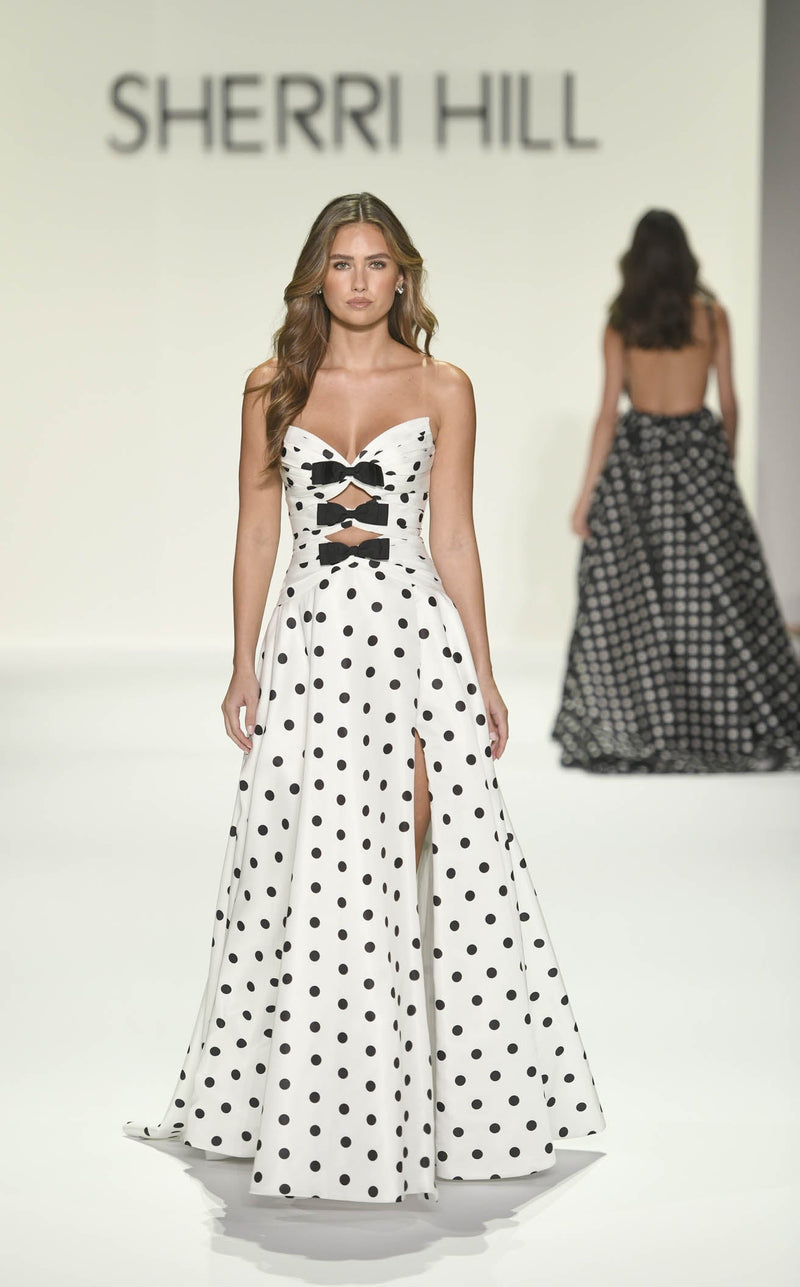 Sherri Hill 57764 Ivory/Black