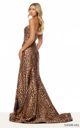 Sherri Hill 57774 Cheetah Print