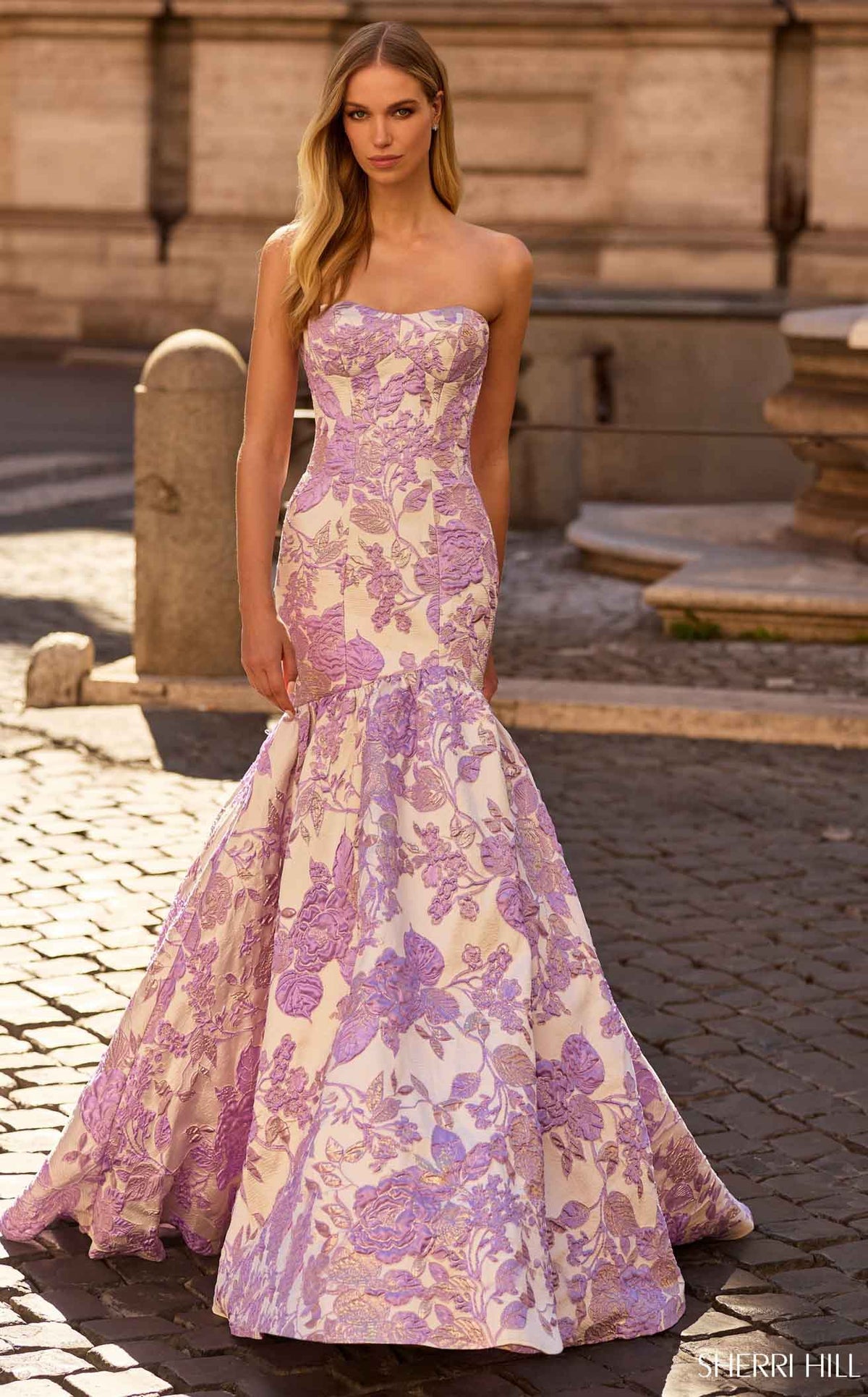 how much are sherri hill dresses 57785 Women's Dress - Light Blue or any Formal Event! Size:8R lilac formal dress White House Black Market