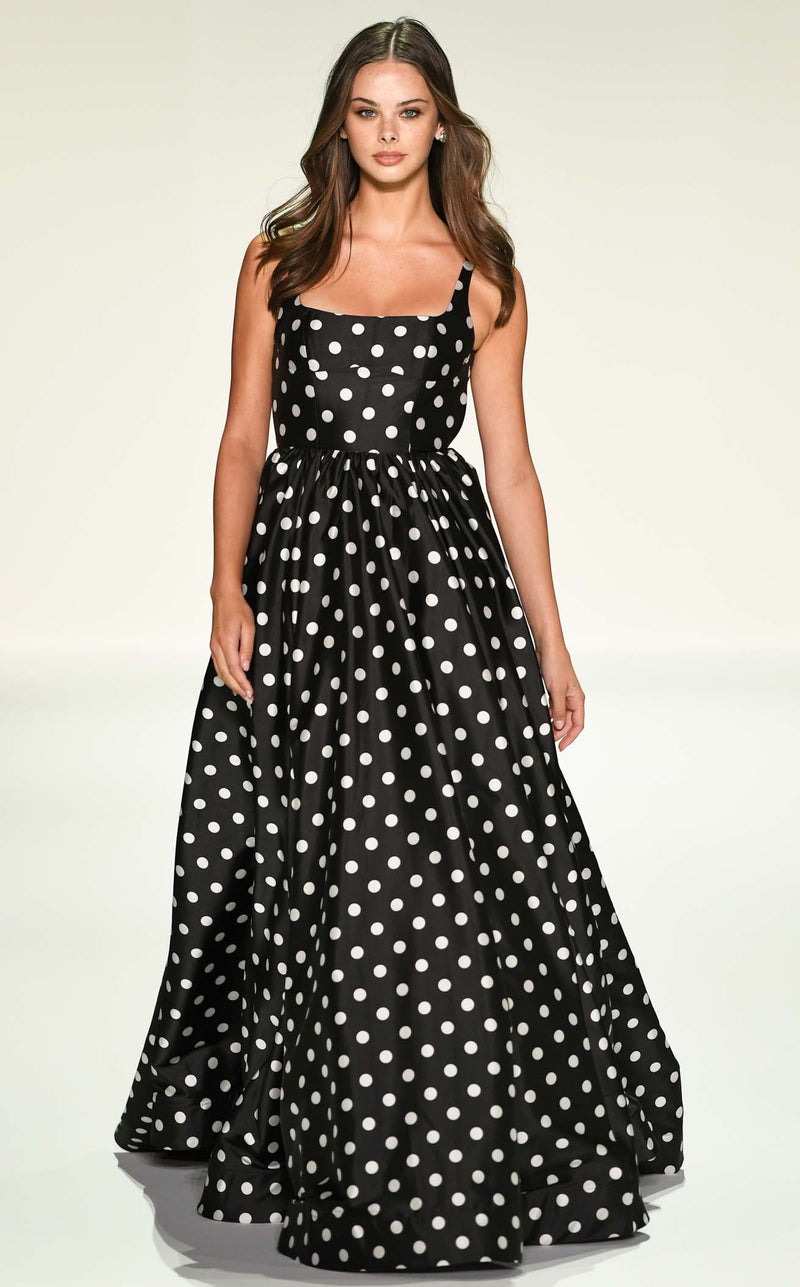 Sherri Hill 57787 Black/White Print