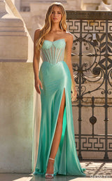 Sherri Hill 57805 Light Green