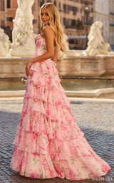 Sherri Hill 57820 Pink Print