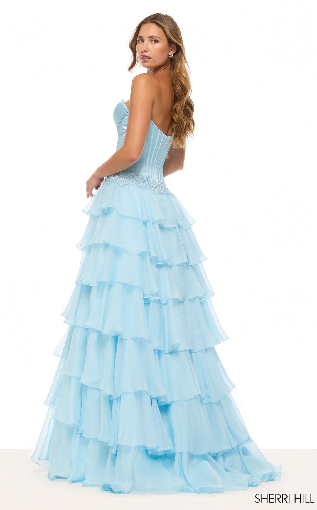 Sherri Hill 57868 Light Blue