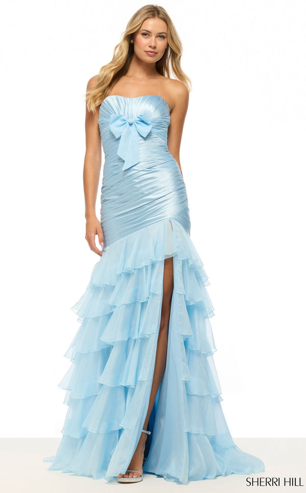 Sherri Hill 57884 Light Blue