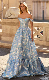 Sherri Hill 57918 Blue