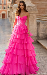 Sherri Hill 57923 Bright Fuchsia