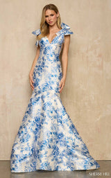 Sherri Hill 57926 Ivory/Blue