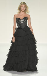 Sherri Hill 57936 Black/Silver